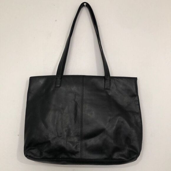 Enzo Angiolini Women's Minimalist Tote Bag Black One Size - Picture 2 of 5
